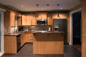 Cabinets after