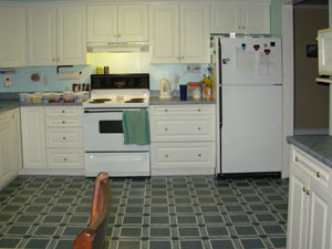 Cabinets before
